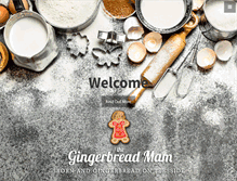Tablet Screenshot of gingerbreadmam.com